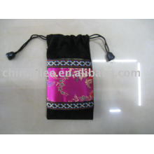 velvet drawstring pouch